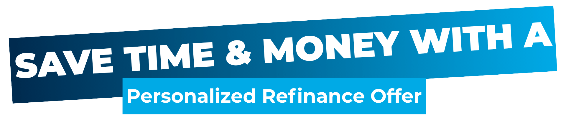 personalized refinance offer