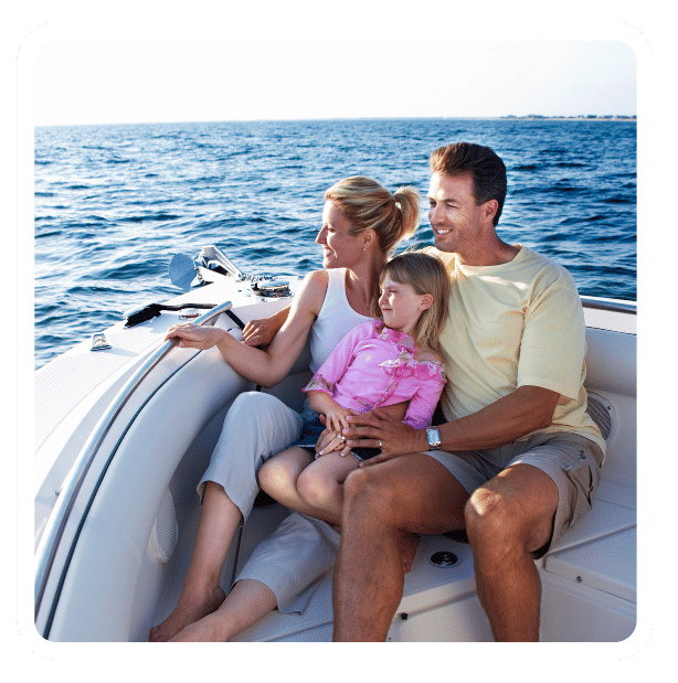 woman on boat