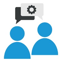 icon of people talking