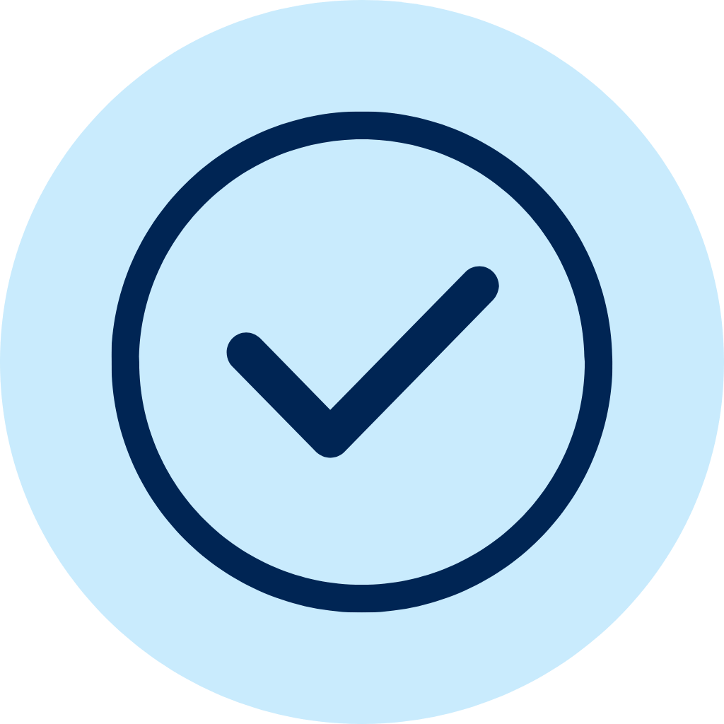 check mark