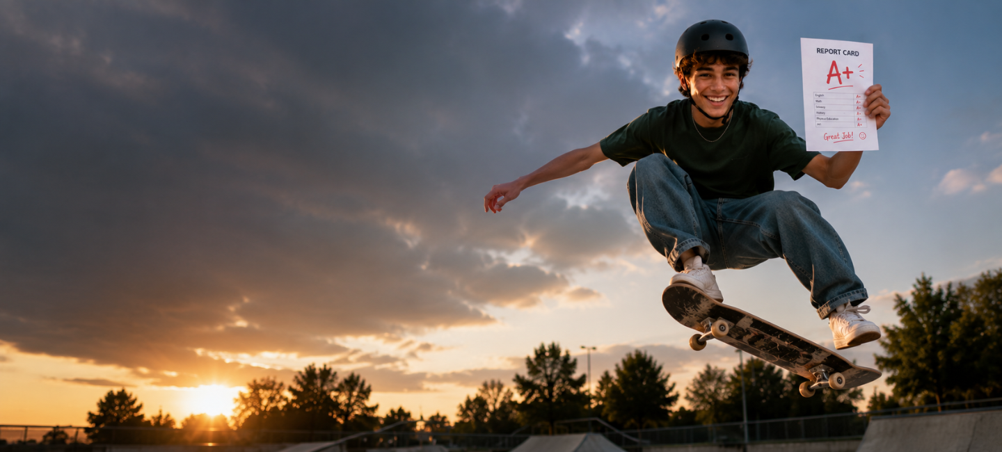 boy skateboarding